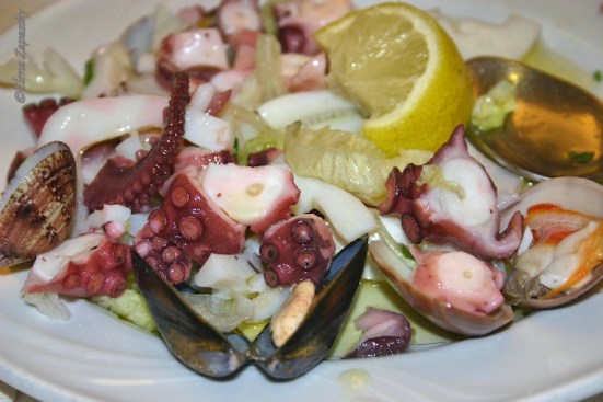 Морской салат в Палермо