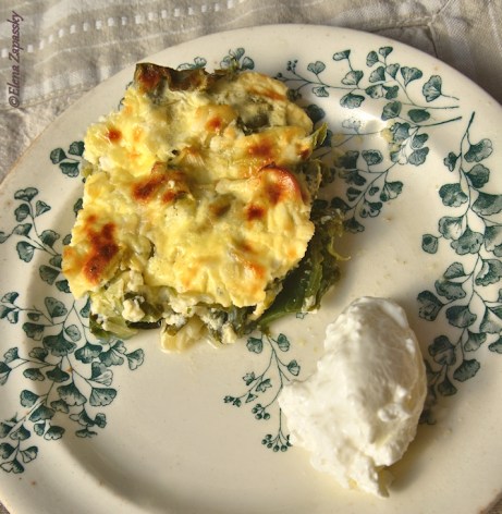 ГРАТЕН СО ШПИНАТОМ И КАПУСТОЙ КАЛЕ РЕЦЕПТ