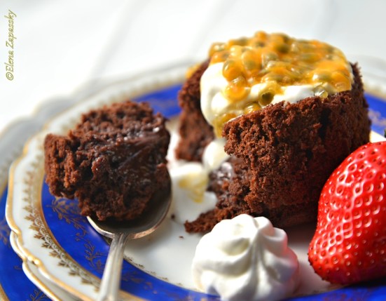 molten chocolate lava cake
