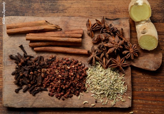 5 spices and ginger