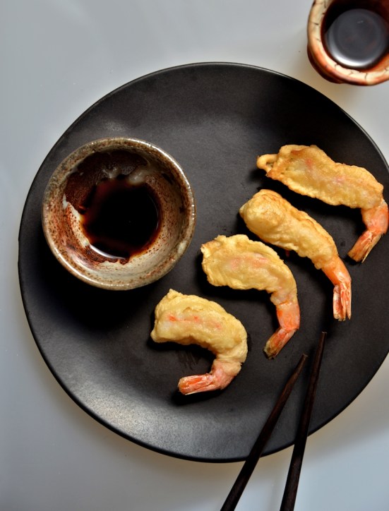 темпура tempura shrimps