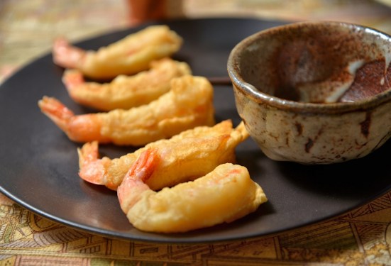 темпура tempura shrimps