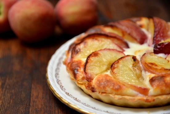 Peaches tart