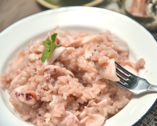 РИЗОТТО С КАЛЬМАРАМИ РЕЦЕПТ