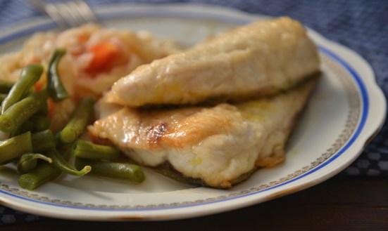 КЕФАЛЬ (БУРИ) С СОУСОМ МИРИН