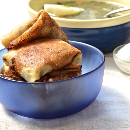 БЛИНЧИКИ С МЯСОМ