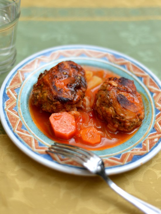 МАФРУМ ФАРШИРОВАННЫЙ КАРТОФЕЛЬ ПО-ЛИВИЙСКИ