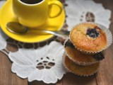 Маффины с лимоном и голубикой или&nbsp;черникой