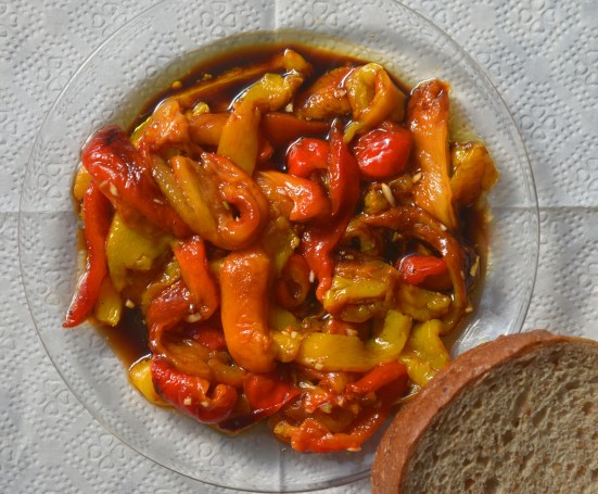 Сладкий перец с бальзамическим уксусом из Мадены