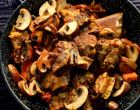 Жаркое из шпондры