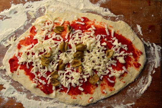 Пицца-рулет