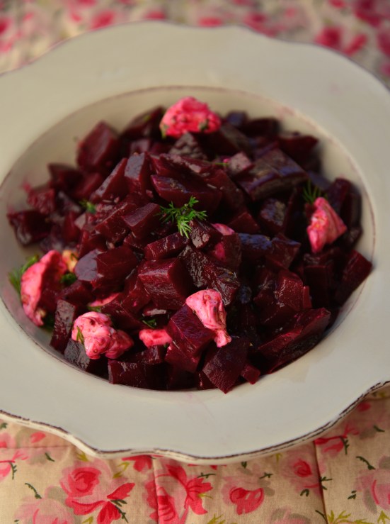 Салат из свеклы без майонеза