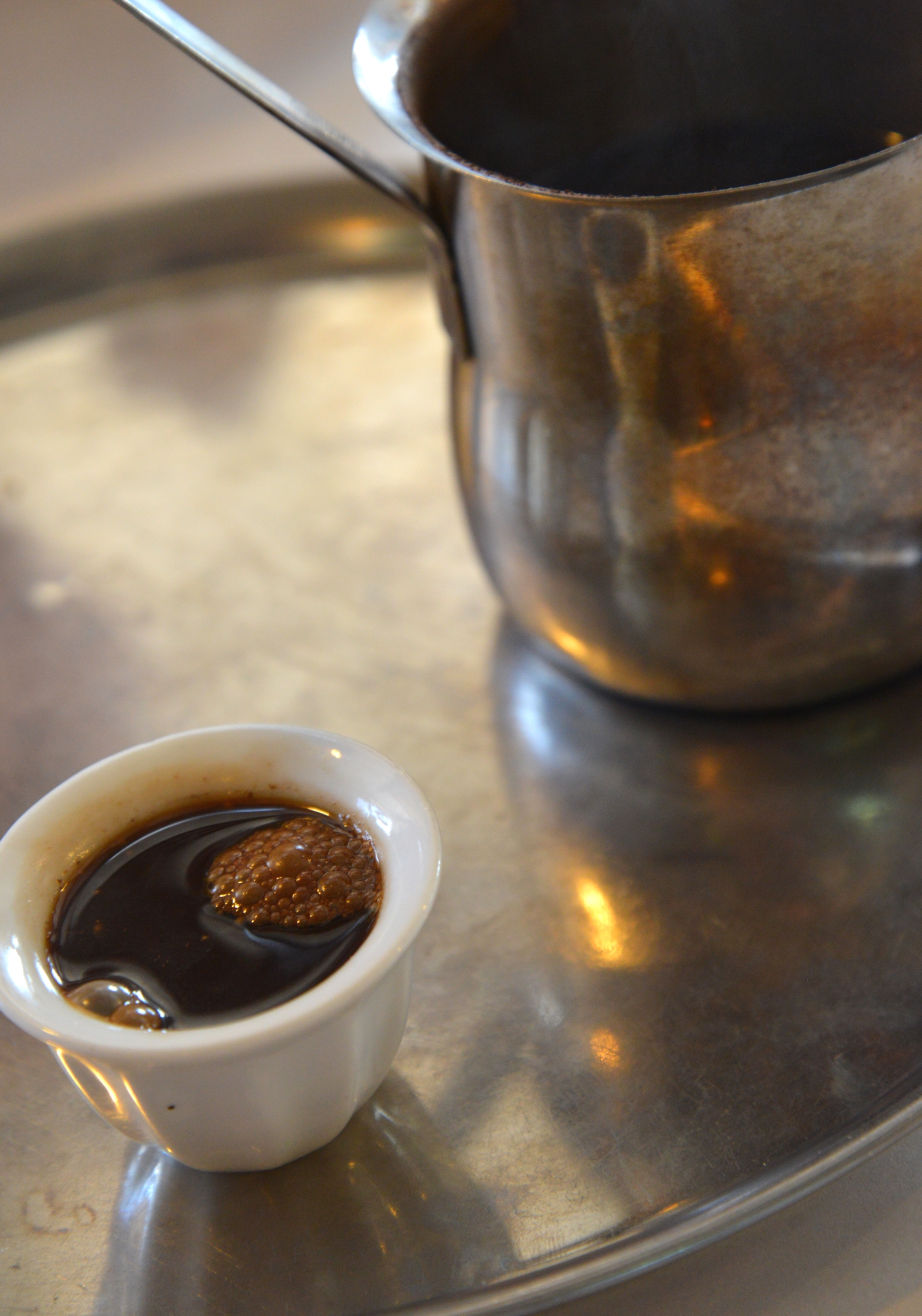 Кофе в арабском ресторане