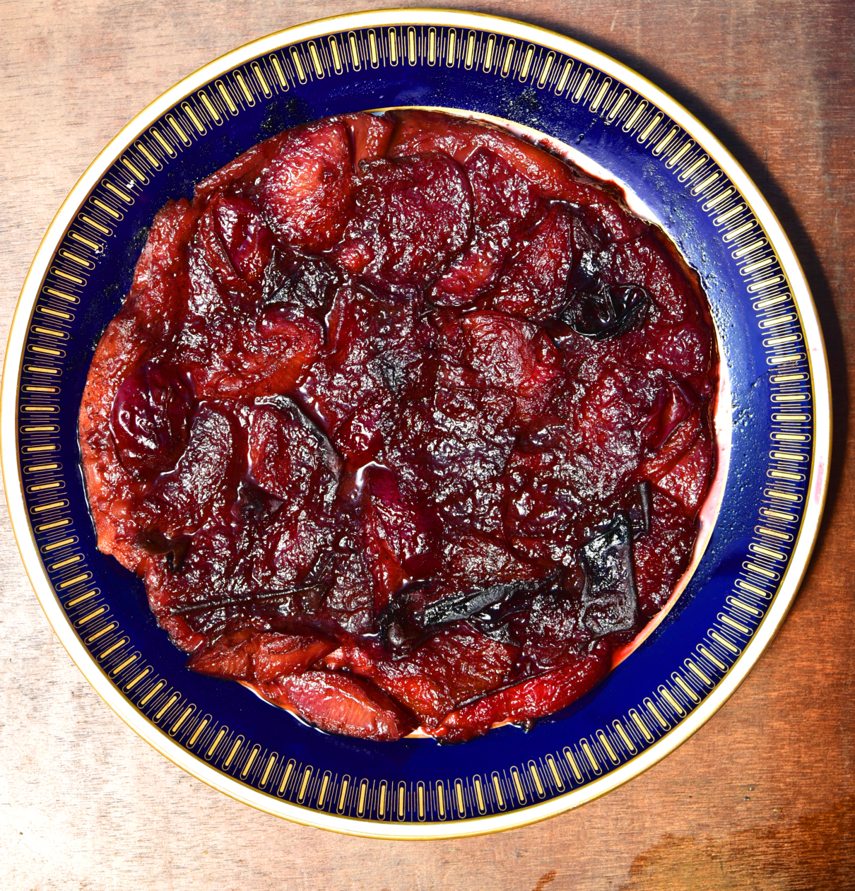 Сливовый тарт татен