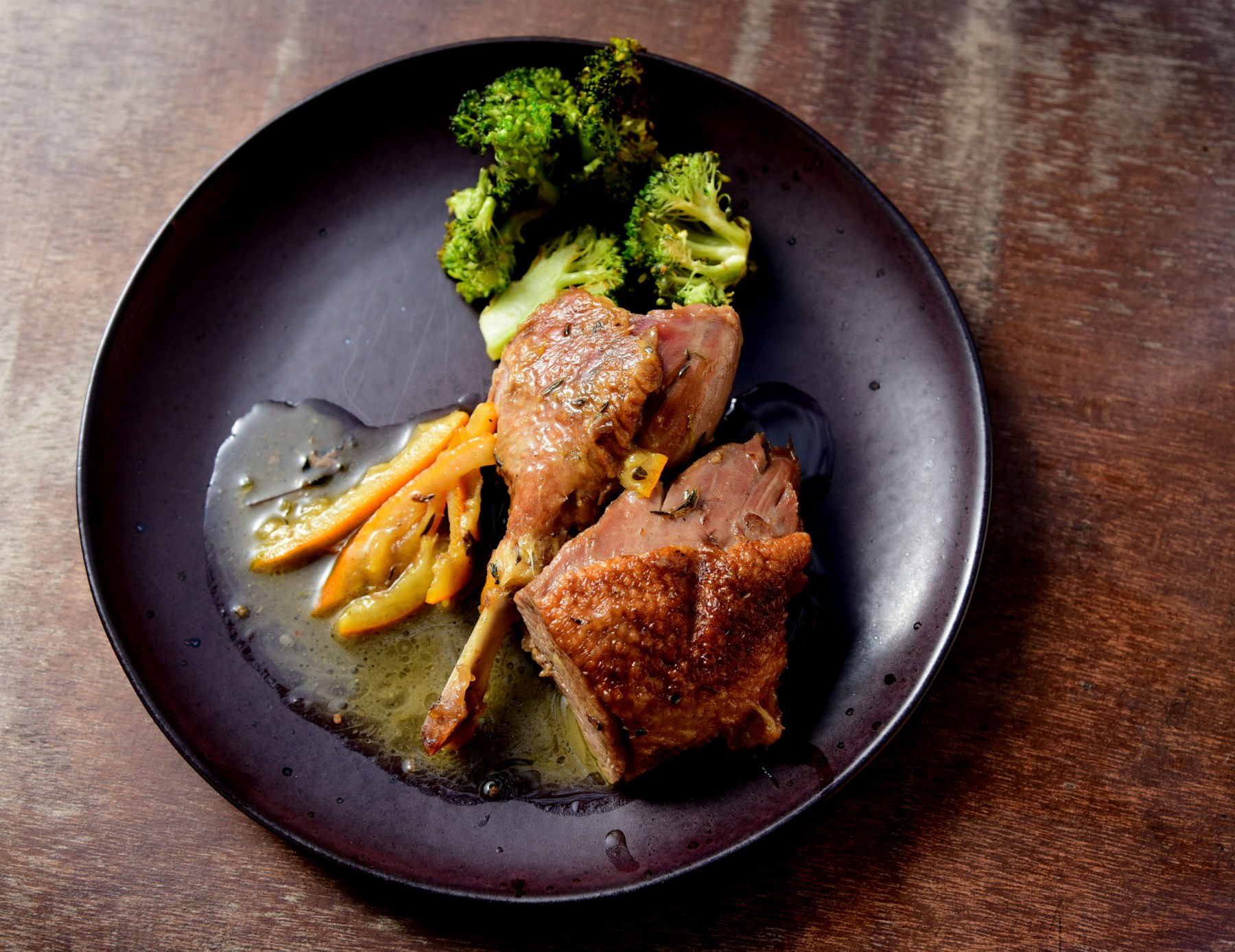 Утка в апельсиновом соусе Duck à l'Orange